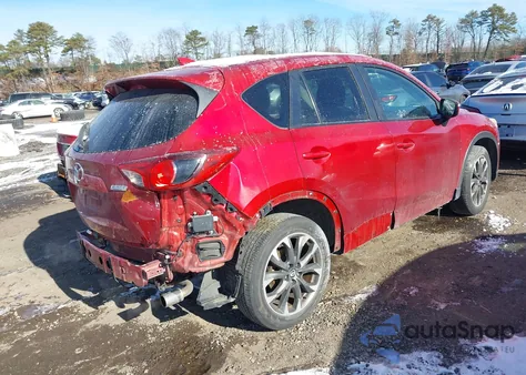 2016 Mazda Cx-5 Grand Touring from USA, damaged, VIN JM3KE4DY4G0716368